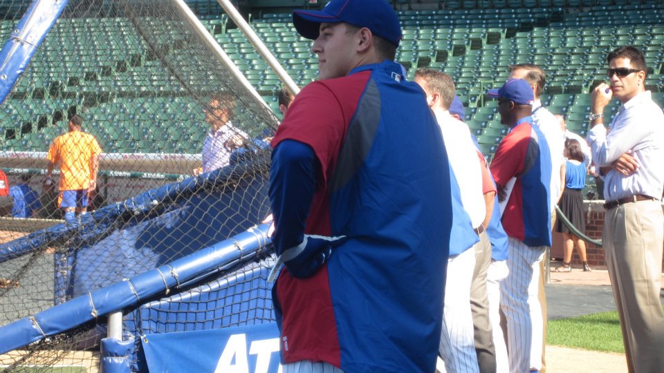 LOOK: Anthony Rizzo inexplicably shows up to Wrigley Field with straight  hair - CubsHQ Board Forum - CubsHQ